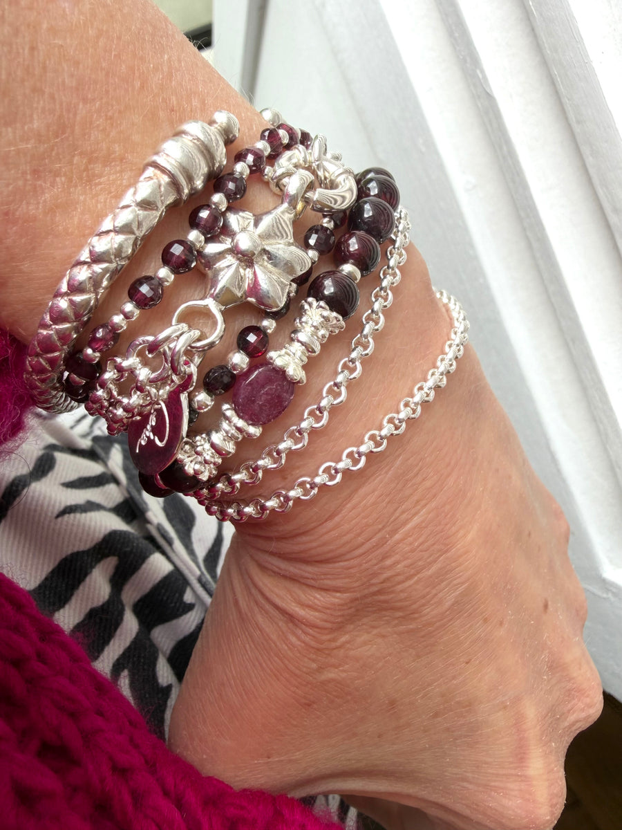 One-Hit-Wonder Armband EL GRANATE UNO (Unikat)