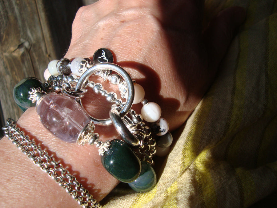 One-Hit-Wonder Armband MOOSBANDE (Unikat)