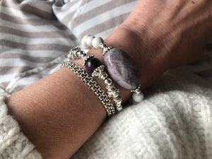 Armband LA NOBLE VIOLETTE  (Unikat)